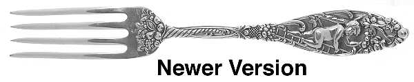 Labors of Cupid (Sterling, Newer) Fork