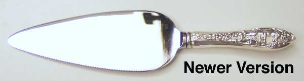 Labors of Cupid (Sterling, Newer) Pie Server with Stainless Blade