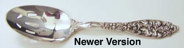 Labors of Cupid (Sterling, Newer) Pierced Tablespoon (Serving Spoon)