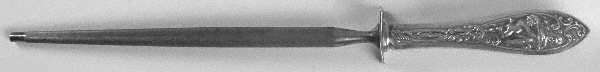 Labors of Cupid (Sterling, Newer) Large Steel Rod Knife Sharpener