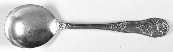 DEW1 (SILVERPLATE) Round Bowl Soup Spoon (Gumbo)