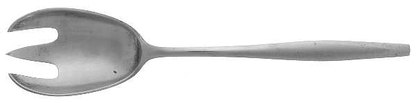Variation V (Stnl, Germany, Denmark, Finland, Norway) Solid Serving Fork