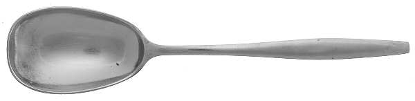 Variation V (Stnl, Germany, Denmark, Finland, Norway) Solid Serving Spoon