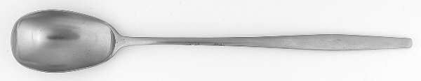 Variation V (Stnl, Germany, Denmark, Finland, Norway) Long Handle Solid Serving Spoon