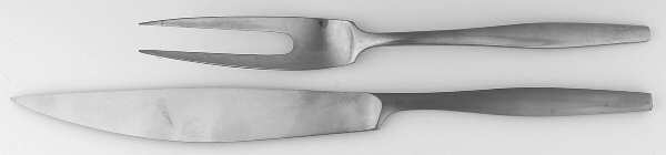 Variation V (Stnl, Germany, Denmark, Finland, Norway) Large 2-Piece Roast Carving Set w/Stainless Blade