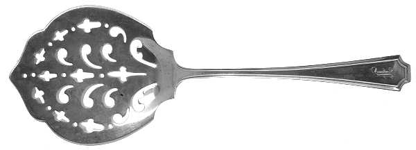 Fairfax (Sterling, 1910, Monograms) Small Cucumber Server by Durgin