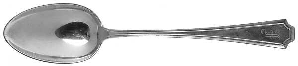 Fairfax (Sterling, 1910, Monograms) Teaspoon by Durgin