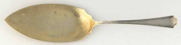 Fairfax (Sterling, 1910, Monograms) Jelly/Cake Server by Durgin