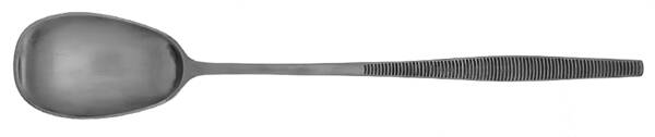Variation VI (No Black Accent, Denmark) Long Handle Solid Serving Spoon