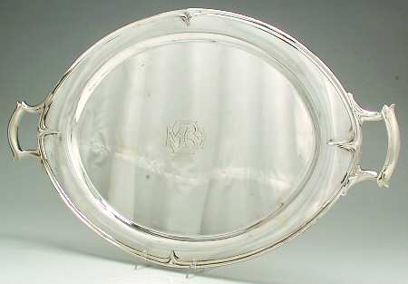 Chatham (Sterling, 1915, Hollowware) Large Waiter Tray