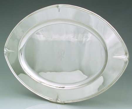 Chatham (Sterling, 1915, Hollowware) 18" Oval Serving Platter