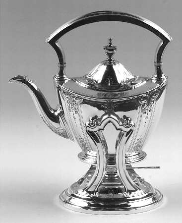 Lenox (Sterling, Hollowware) Kettle, Stand & Burner