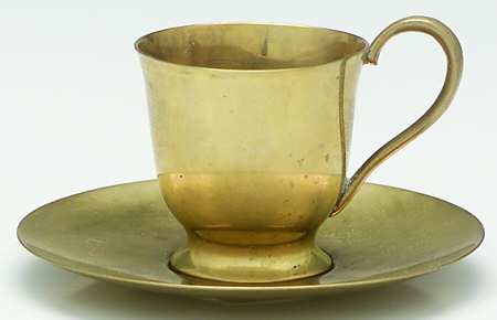 Regal (Dirigold, Hollowware) Demitasse Cup and Saucer, No Liner
