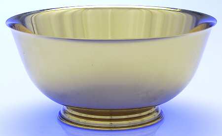 Regal (Dirigold, Hollowware) 9" Paul Revere Bowl