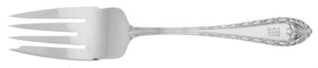 Marie Antoinette (Sterling, 1917) Large Solid Cold Meat Serving Fork