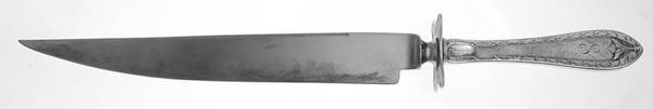 Marie Antoinette (Sterling, 1917) Large Carving/Roast Knife StnlBl w/Sterling Guard