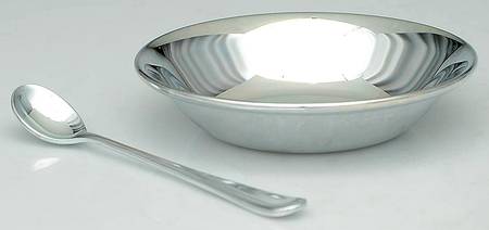 Tjorn (Stainless) Baby Bowl & Spoon Set