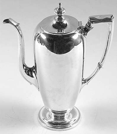 Pointed Antique (Sterling, Hollowware) Sterling Demitasse Pot