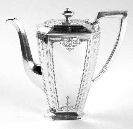 Colfax (Sterling, 1922, Hollowware) Sterling Demitasse Pot