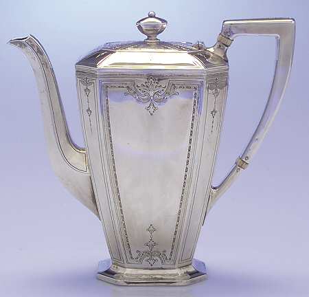 Colfax (Sterling, 1922, Hollowware) Sterling Demitasse Pot