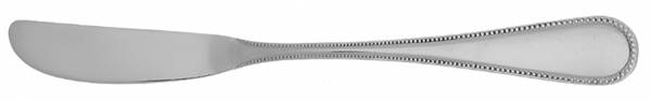 Pearl (Stainless) Flat Handle Master Butter Knife