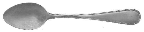 Pearl (Stainless) Teaspoon by DJ (Flatware)