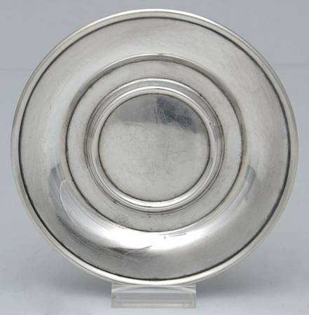 Basket of Flowers (Sterling, 1920, Hollowware) Demitasse Saucer Only