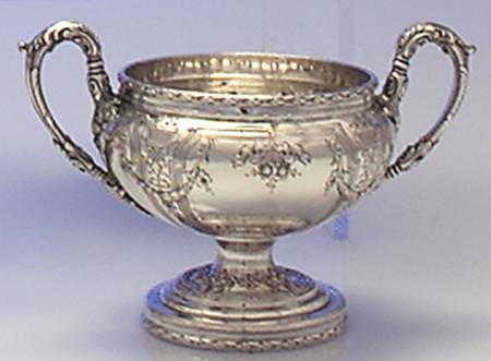 Basket of Flowers (Sterling, 1920, Hollowware) Open Sugar Bowl