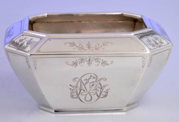 Fairfax No. 2-Engraved (Sterling, 1910, Hollowware) Waste Bowl