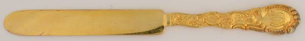 Louis XV (Sterling, 1891) Solid Dessert/Tea Knife