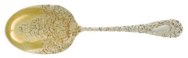 Chrysanthemum (Sterling, 1893, Monograms) Caddy Scoop