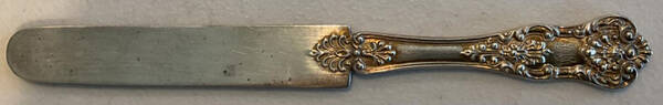 New King (Sterling, 1898) Solid Dessert/Tea Knife