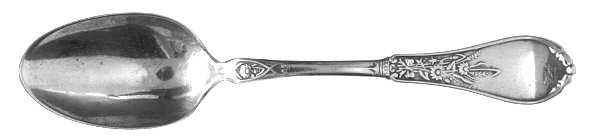 DUS1 (STERLING) Teaspoon