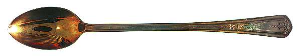 DS17 (GOLD ELECTROPLATE) Iced Tea Spoon