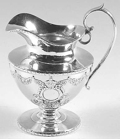 Empire (Sterling, 1895, Hollowware) Creamer