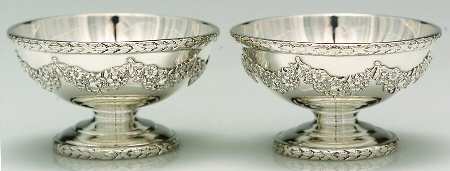 Empire (Sterling, 1895, Hollowware) Master Open Salt (Set of 2)