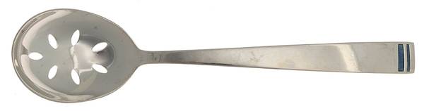 Bistro (Stainless) Pierced Solid Serving Spoon