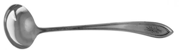 Priscilla (Sterling, 1916) Solid Piece Cream Ladle