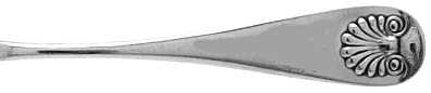 Shell (Sterling, 1890, Monograms) by Durgin