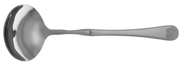 Silhouette (Stainless) Gravy Ladle with No Spout Stainless Bowl HC
