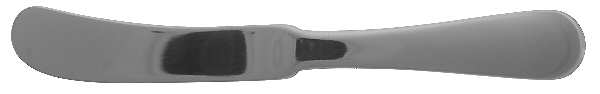 Silhouette (Stainless) Flat Handle Butter Spreader