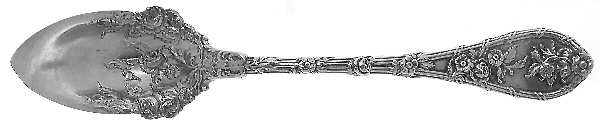 Dauphin (Sterling, 1897, Monograms) Fruit/Orange Spoon