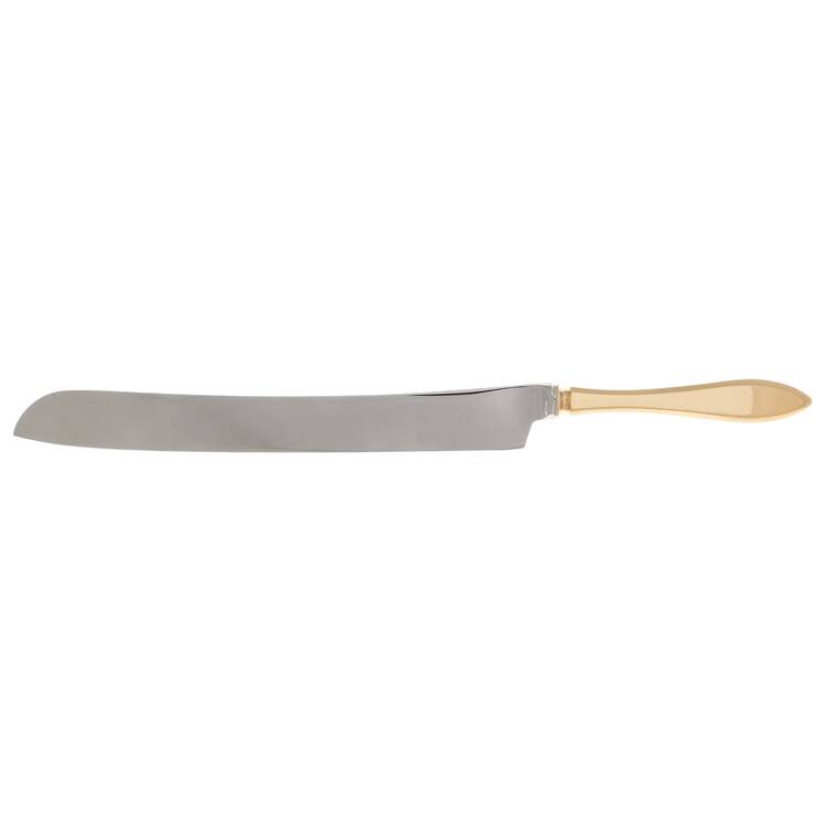 Regal (Dirigold, No Clover) Wedding Cake Knife with Stainless Blade HC
