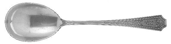 Fairfax-Engraved Y (Sterling) Sugar Spoon