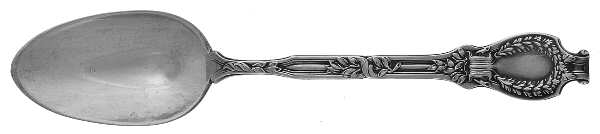 Du Barry (Sterling, 1901, Monograms) Teaspoon