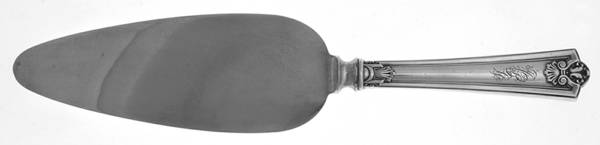 Louis XIV (Sterling, 1913) Pie Server with Silverplate Blade