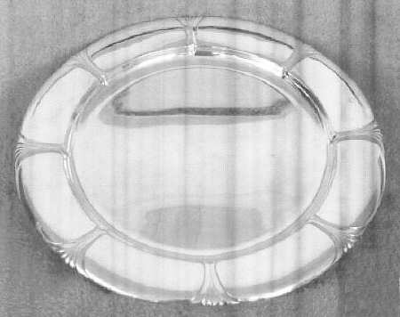 Hunt Club (Sterling, Hollowware) Small Sterling Oval Tray