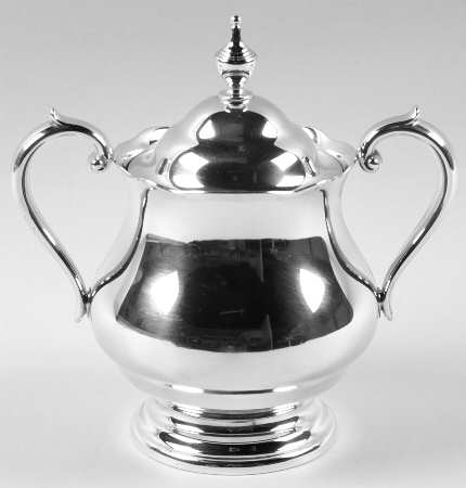 Priscilla (Sterling, Hollowware) Sugar Bowl & Lid