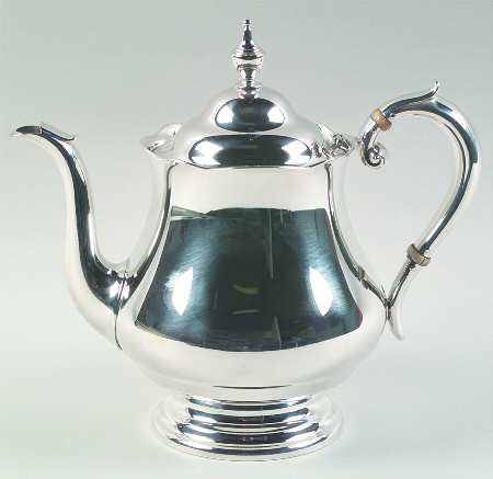 Priscilla (Sterling, Hollowware) Teapot