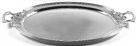 1826C (Sterling, Hollowware) Large Waiter Tray